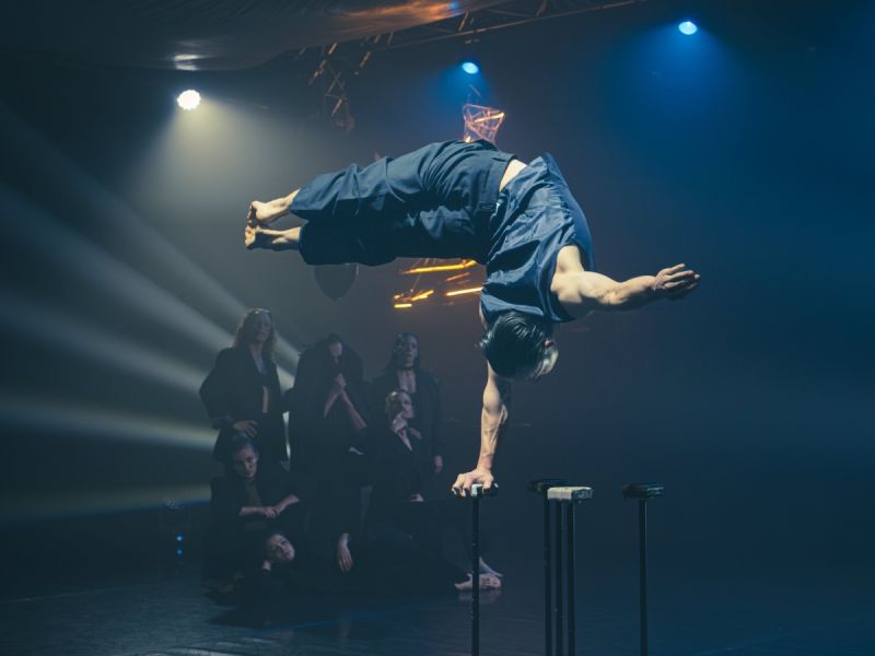 LATE LOVERS OF MOON SNOW/SPÓŹNIENI KOCHANKOWIE KSIĘŻYCOWEGO ŚNIEGU spotkajmy się po wewnętrznej stronie mojego księżyca…/Bytomski Teatr Tańca i Ruchu Rozbark