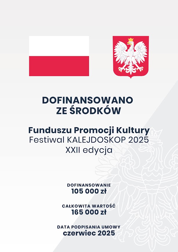 Dofinansowano ze środków funduszu promocji kultury